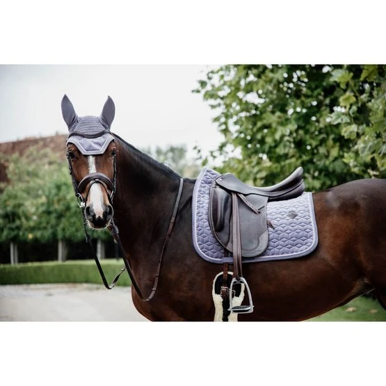 Kentucky Horsewear Kentucky Ohrnetz Wellington Velvet Violett Warmblut 5 Kentucky Horsewear Kentucky Ohrnetz Wellington Velvet Violett Warmblut – Bild 3