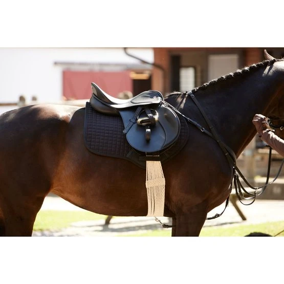 Kieffer Sattelgurt Cotton Contour Weiß 11 Kieffer Sattelgurt Cotton Contour Weiß – Bild 9