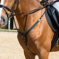 Kieffer Brustgeschirr Arlene Elastisch Braun -Geschäft für Reitsportbedarf kieffer 922 arlene vorderzeug breastplate 0.62ff16