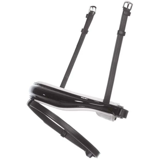 Kavalkade Nasenriemen Charlotte Kombiniert Schwarz/Weiß/Lack 3 Kavalkade Nasenriemen Charlotte Kombiniert Schwarz/Weiß/Lack