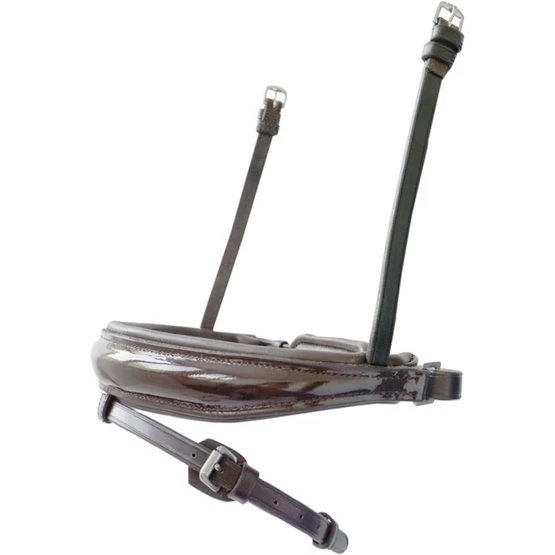 Kavalkade Nasenriemen Charlotte Kombiniert Schwarz/Weiß/Lack 5 Kavalkade Nasenriemen Charlotte Kombiniert Schwarz/Weiß/Lack – Bild 3