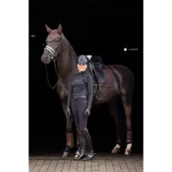 LeMieux Schabracke Crystal Suede Dressur Schwarz -Geschäft für Reitsportbedarf lemieux it03874 lifestyle crystalsuededressagepad brown 10.17b3b6