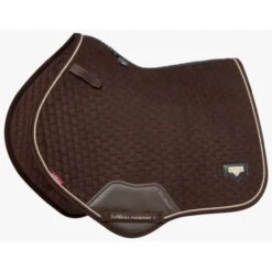 LeMieux Satteldecke Jumping Puissance Wildleder Schwarz -Geschäft für Reitsportbedarf lemieux lm saddlepad puissance brown cc hr 1 copy.8e13a7