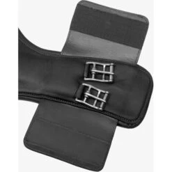 LeMieux Spring Sattelgurt Magnet Anatomisch Lang Schwarz -Geschäft für Reitsportbedarf lemieux lm shortstudgirth detail black3 hr copy.0cea11