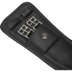 LeMieux Dressurgurt Gel-Tek Schwarz -Geschäft für Reitsportbedarf lm dressagegirth black3 hr.c02889