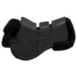LeMieux Sattelunterleger ProLambs Pro-Sorb 3 Fächer -Geschäft für Reitsportbedarf lm lm prosorb3pockethalfpad black3 lr.da9e08