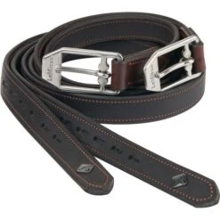 LeMieux Steigbügelriemen Vector Close Contact Leder Schwarz -Geschäft für Reitsportbedarf lm stirrupleather brown1 hr.658241
