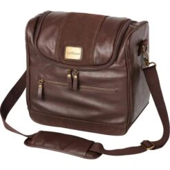 LeMieux Putztasche PU Schwarz One Size -Geschäft für Reitsportbedarf lmx lm groomingbagpro leather brown hr 1.cf0a77