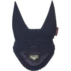 LeMieux Fliegenmütze Loire Hunter Grün -Geschäft für Reitsportbedarf lmx lm loire fly hood navy lr.924d13