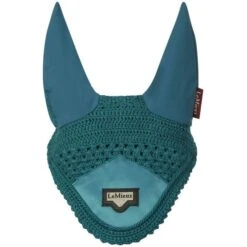 LeMieux Fliegenmütze Loire Hunter Grün -Geschäft für Reitsportbedarf lmx lm loire fly hood peacock lr.1fbce7