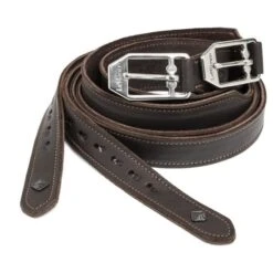 LeMieux Steigbügelriemen Vector Pro Leder Braun -Geschäft für Reitsportbedarf lmx lm vectorprostirrupleather brown hr.f774a0