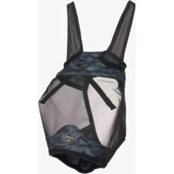 LeMieux Fliegenmaske Half Visor-Tek Camo Braun -Geschäft für Reitsportbedarf lmx lm visortek flymask camoblue half hr.dbf98d