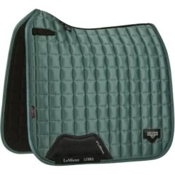 LeMieux Schabracke Loire Classic Satin Sq DR Navy L (Full) -Geschäft für Reitsportbedarf lmx loire sage dr classic.336ef5