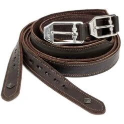 LeMieux Steigbügelriemen Vector Pro Leder Braun