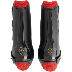 Mrs. Ros Sehnenschutz Air Flex Foxy Red -Geschäft für Reitsportbedarf mrs 1190 air flex boots foxy red back.c0524a