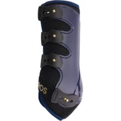 Mrs. Ros Sehnenschutz Air Flex Foxy Red -Geschäft für Reitsportbedarf mrs 1192 air flex boots stormy blue front.2421db