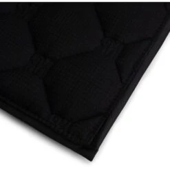 Mrs. Ros Schabracke Charmer Dressur Marble Black Vollblut -Geschäft für Reitsportbedarf mrs 1242 zadeldekje zwart logo detail dekje.4cb399