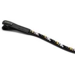 Mrs. Ros Stirnriemen Stellux Grau/Schwarz Pony -Geschäft für Reitsportbedarf mrs 1314 stellux browband light pink black gold detail.9385ef