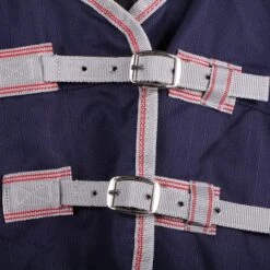 Weatherbeeta Medium Turnout Rug Plus Combo Neck Comfitec Essential 220g Navy/Silver/Red -Geschäft für Reitsportbedarf productagradi 44638368 1.189fa9