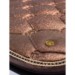 PS Of Sweden Schabracke Stardust Springen Weiß -Geschäft für Reitsportbedarf ps stardust sparkly copper closeup 1490 1500x2000.0edefc