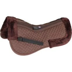 Performance Sattelunterleger Komplett Gefüttert Schwarz -Geschäft für Reitsportbedarf shires 5292 brown.cd3a29