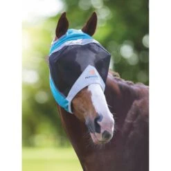 Shires Fliegenmaske Mit Ohrausschnitt Schwarz -Geschäft für Reitsportbedarf shires 6663 teal 1.b13ccf