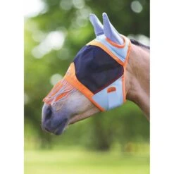 Shires Fliegenmaske Air Motion Mit Ohren Und Fransen Orange -Geschäft für Reitsportbedarf shires 6677 orange.9d38d5