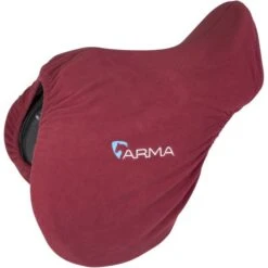 Arma By Shires Sattelschoner Fleece Pflaumenfarben -Geschäft für Reitsportbedarf shires 9421 maroon.ec8f50