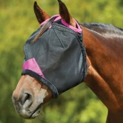 Weatherbeeta Fliegenmaske Comfitec Deluxe Durable Mesh Navy/Lila 11 Weatherbeeta Fliegenmaske Comfitec Deluxe Durable Mesh Navy/Lila -Geschäft für Reitsportbedarf wb 1009428000 blackpurple wb fly mask image hero null.003d60 1