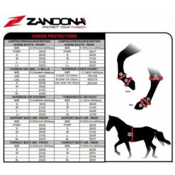 Zandona Body Bandage Superior Chafe Guard Evo Schwarz -Geschäft für Reitsportbedarf za zandona size chart 2019.50c578 1